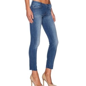 Mother - looker ankle fray jeans